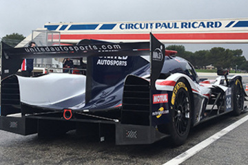 The Ligier JS P217 LMP2 car The Ligier JS P217 LMP2 car