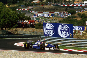 United Autosports restored this 1996 Williams FW18 racing car, driven by Jacques Villeneuve. United Autosports restored this 1996 Williams FW18 racing car, driven by Jacques Villeneuve.