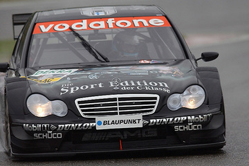 United Autosports restored this 2005 AMG Mercedes C Class DTM racing car, driven by Mika Hakkinen. United Autosports restored this 2005 AMG Mercedes C Class DTM racing car, driven by Mika Hakkinen.