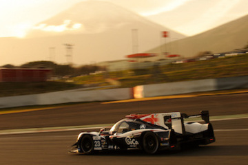 The Ligier JS P2 LMP2 car The Ligier JS P2 LMP2 car