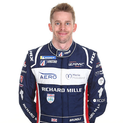 Alex Brundle - LMP2 endurance racing car driver with United Autosports Alex Brundle - LMP2 endurance racing car driver with United Autosports