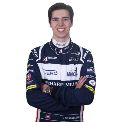 Hugo de Sadeleer - LMP2 endurance racing car driver with United Autosports Hugo de Sadeleer - LMP2 endurance racing car driver with United Autosports