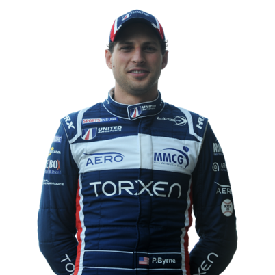 Racing driver Patrick Byrne Racing driver Patrick Byrne
