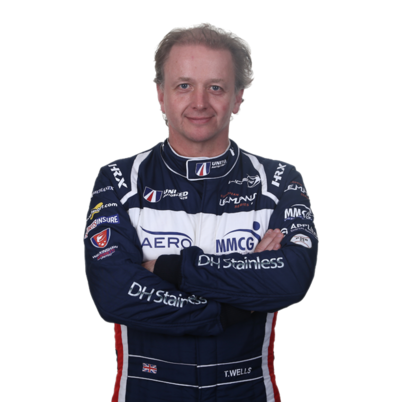Tony Wells - LMP3 endurance racing car driver with United Autosports Tony Wells - LMP3 endurance racing car driver with United Autosports