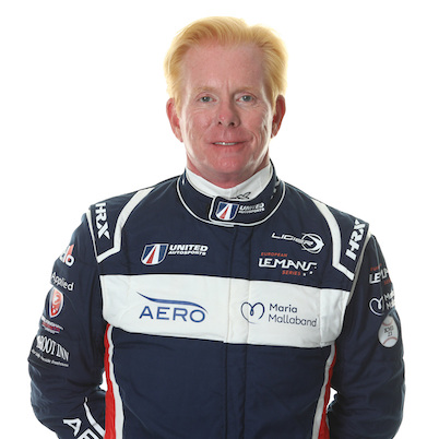 Jim McGuire - LMP3 endurance racing car driver with United Autosports Jim McGuire - LMP3 endurance racing car driver with United Autosports