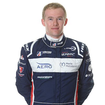 Wayne Boyd - LMP3 endurance racing car driver with United Autosports Wayne Boyd - LMP3 endurance racing car driver with United Autosports