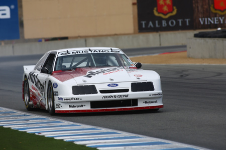 Ford Mustang Guise driven by Scott Pruett at United Autosports Ford Mustang Guise driven by Scott Pruett at United Autosports